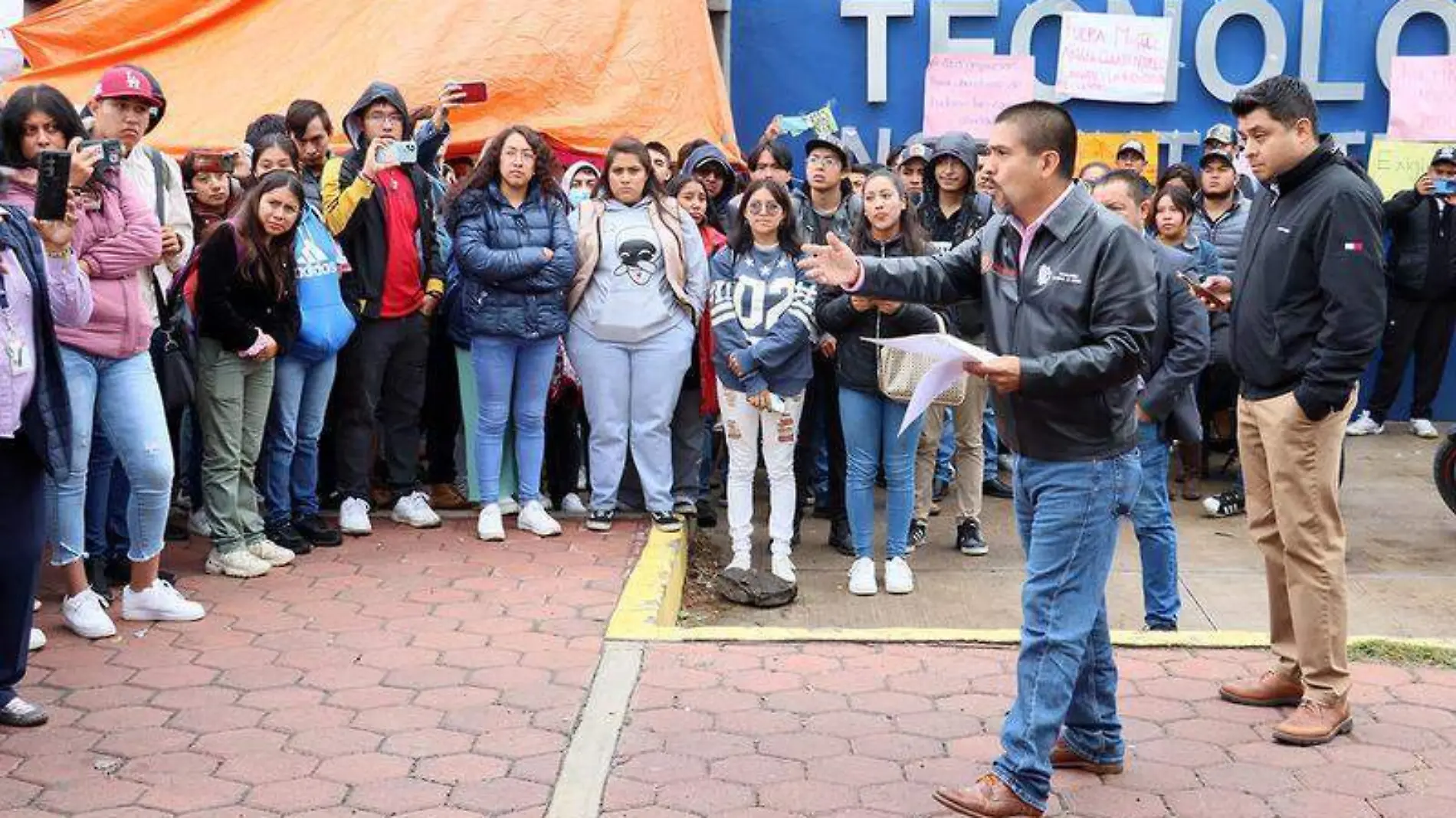 Declaran alumnos del ITAT plantón 2